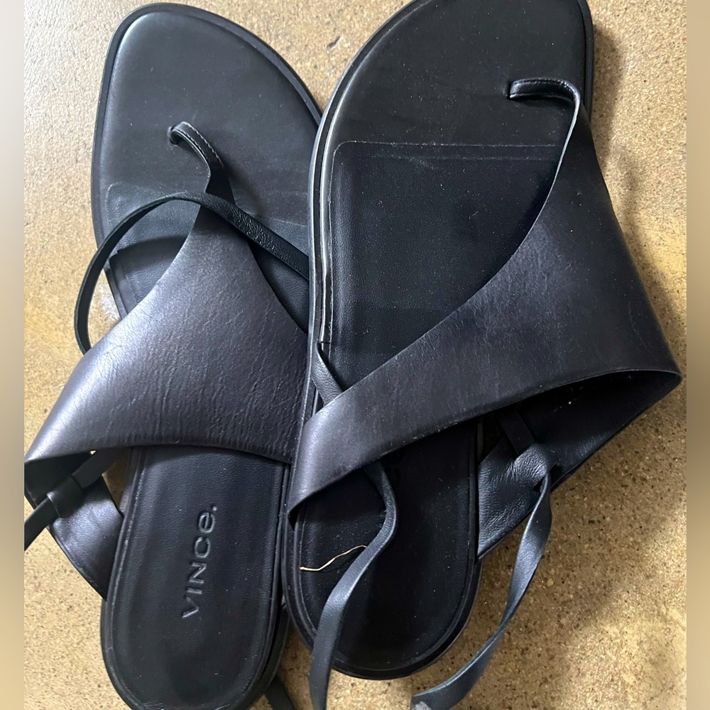 Vince Leather Sandal